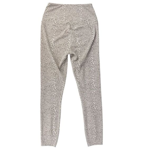 Varley Let’s Move Tan Cluster Leopard 7/8 Leggings Size Small - Picture 2 of 6